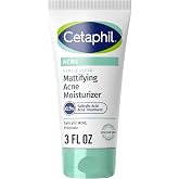 Cetaphil Gentle Clear Mattifying Acne Face Moisturizer, Salicylic Acid, 3oz | Salicylic Acid Moisturizer, Non-Comedogenic, Hydrates Sensitive Acne-Prone Skin, Oil Control, Gentle Skincare, 3Oz