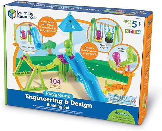 learning resources city engineering & design building set