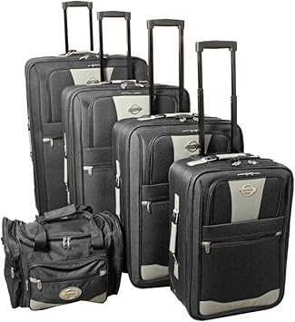 cheap 5 piece luggage sets