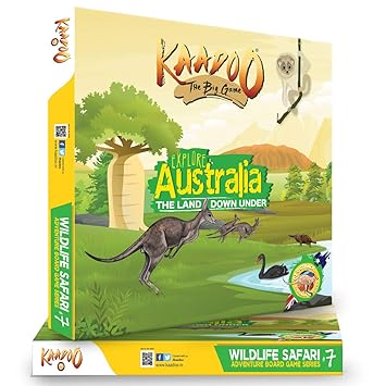 Kaadoo Wild Australia-Adventure Safari Board Game