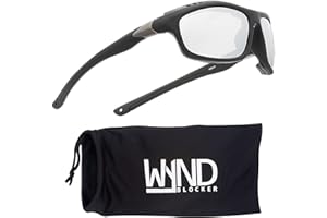 WYND Blocker Airdam Sunglasses Motorcycle Riding, Driving, Fishing, Boating Wrap