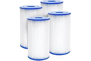 LBLVBNEWD Type B Pool Filter Replacement Compatible with Intex 29005E Easy Set Swimming Pool Filter Cartridge 4 Pack