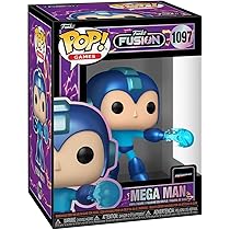 funko　pop　ファンコ　ロックマン　ブルース　レア Funko Pop Games Jumping Megaman Collectible Figure, Multicolor