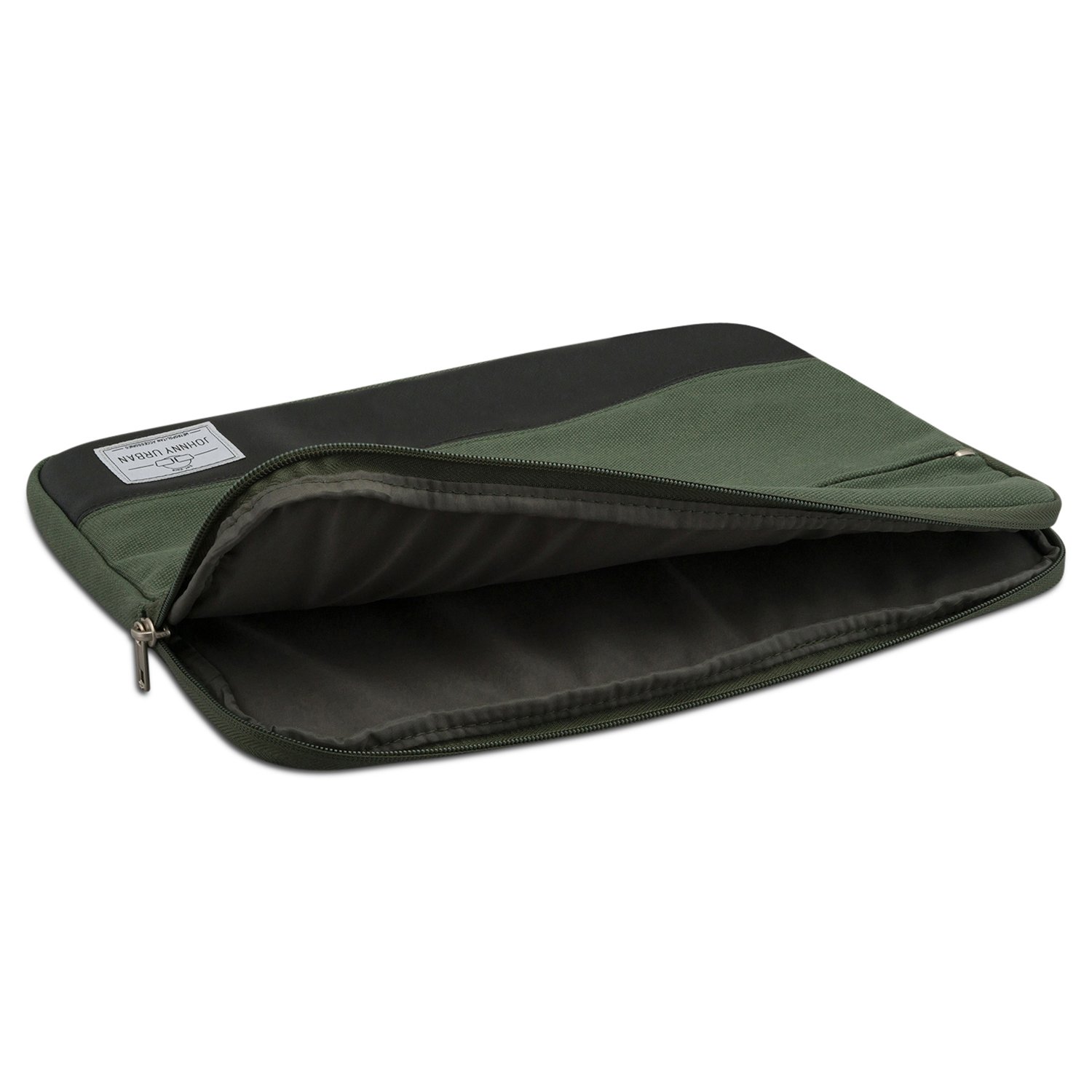 Custodia in Tela di Cotone Johnny Urban Custodia in Tela per PC Portatile  da 15-15.6 Pollici Rossa Borsa per Notebook da 15 dell HP Samsung Acer ASUS  Lenovo e Altri Borse per
