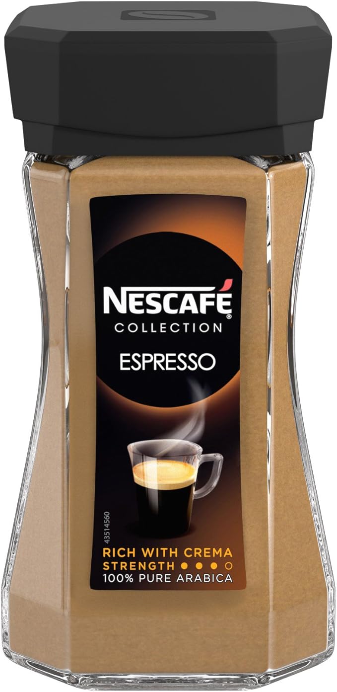 Nescafé Collection Espresso Instant Coffee, 100 g (Pack of 6) Amazon