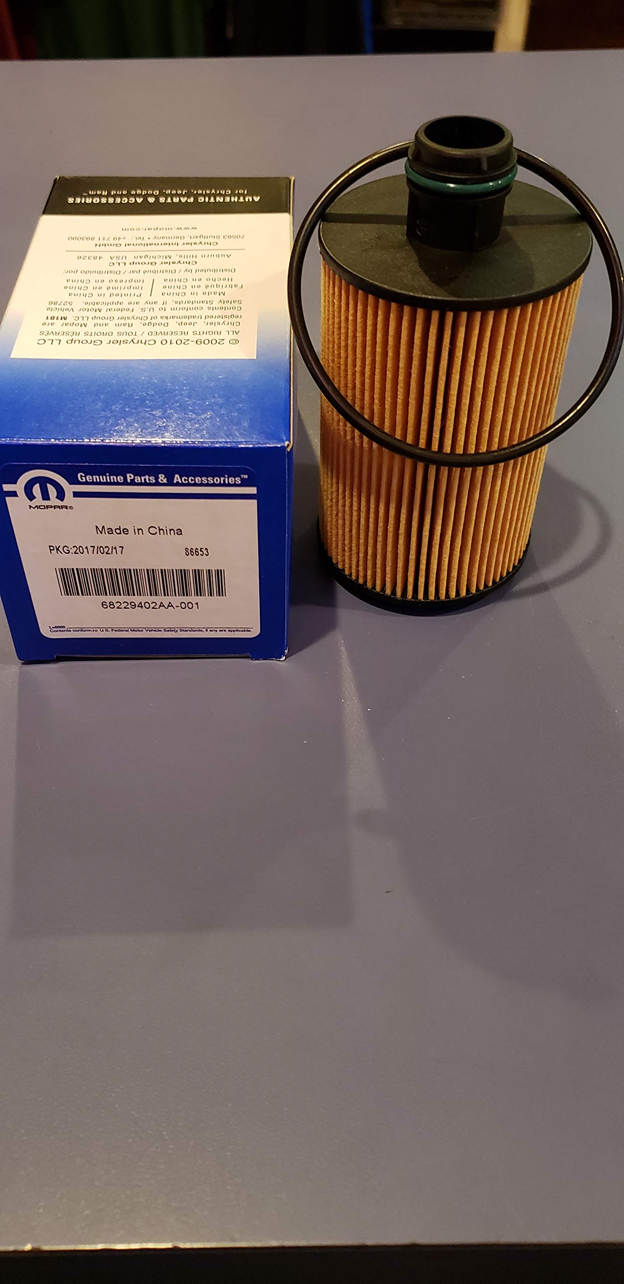 Buy Dodge Ram Jeep Grand Cherokee 3.0L EcoDiesel Oil Filter and ket OEM Online at desertcartUAE