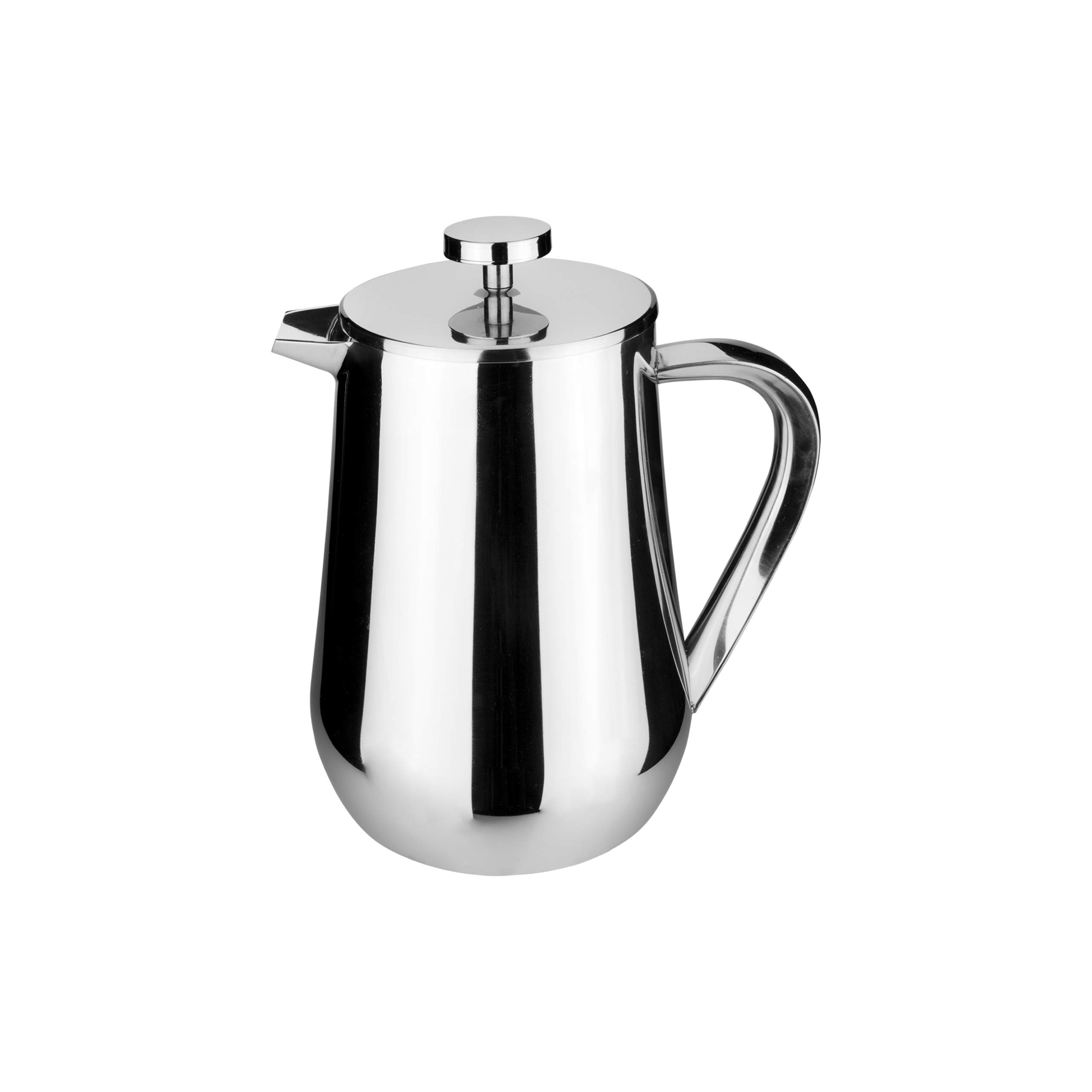 Café Olé UFD Cafetière, 350ml 1 Cup 18/10 Stainless Steel French Press Coffee Maker