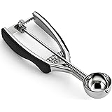 Spring Chef - Small Cookie Scoop for Baking, Multifunctional #60 Scoop with Trigger Release for Melon, Ice Cream, Protein Bal