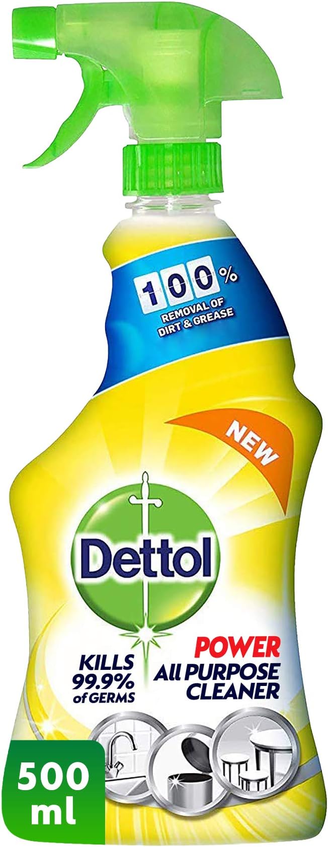 Dettol Lemon Healthy Home All Purpose Cleaner Trigger 500ml Buy Online