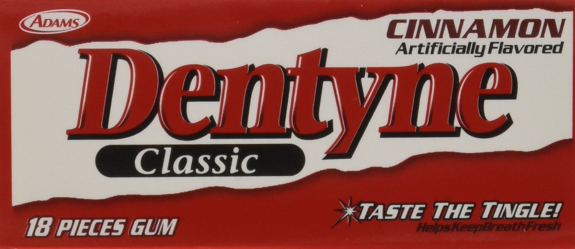 Dentyne Classic Gum Cinnamon 12 packs (18ct per pack