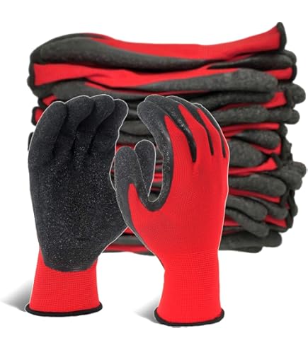 Work Gloves - 12 Pairs. Protective Safety Gloves For Guyana - View #2
