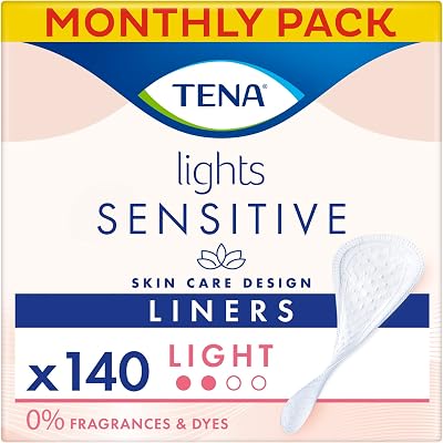 TENA Lights Light Liner 140 incontinence liners for women 28 x 5 packs