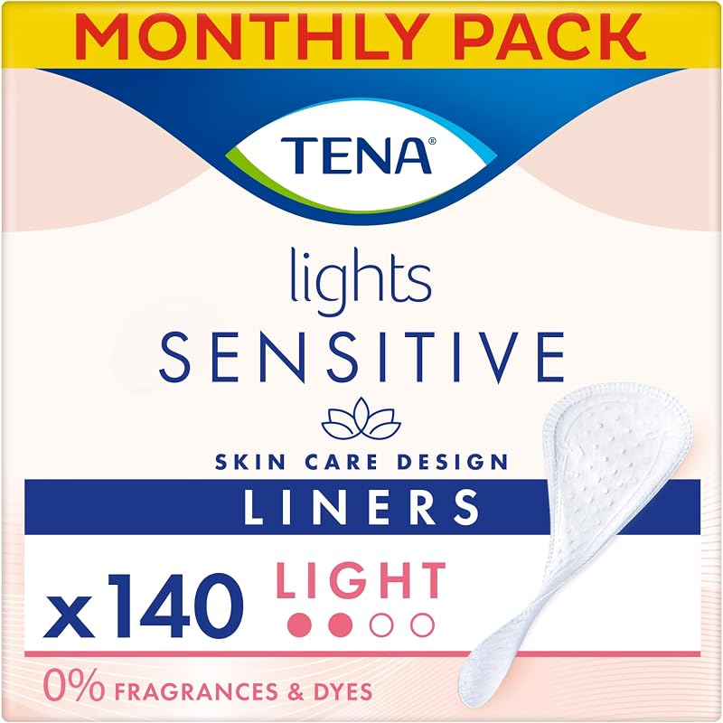 TENA Lights Light Liner 140 incontinence liners for women 28 x 5 packs