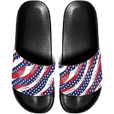 Psesaysky Footwear for Mens Open Toe Athletic Sandals Anti-Slip Sole Slide Sandals Pillow House Flat Shoes Comfortable Slip On Slippers for Indoor &amp; Outdoor