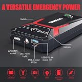 GoooLOO GE1500 Jump Starter 1500A 12V Car Battery Booster 6L Gas 4L Diesel view 7