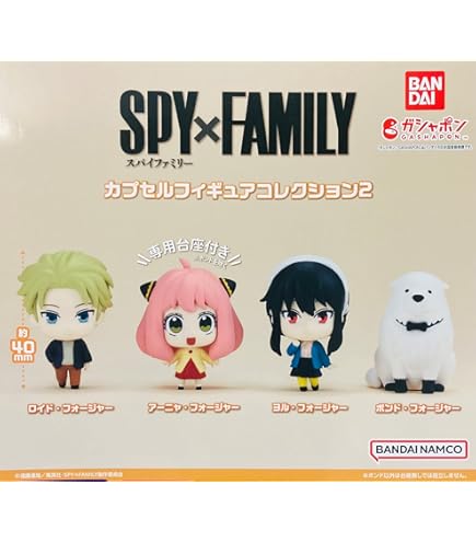Amazon.com: Gashapon Spy x Family Machibouke Anya Set : Toys