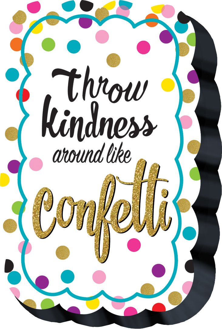 Teacher Created Resources Confetti Magnetic Whiteboard Eraser