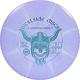 Westside Discs Origio Burst Underworld, Understable Fairway Driver, 170g | Understable Driver, Grippy Base Plastic w/Color Burst, Disc Golf Frisbee