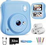 Hangrui Kids Camera Instant Print 14MP 1080P 32GB Card for Ages 3-8 view 1