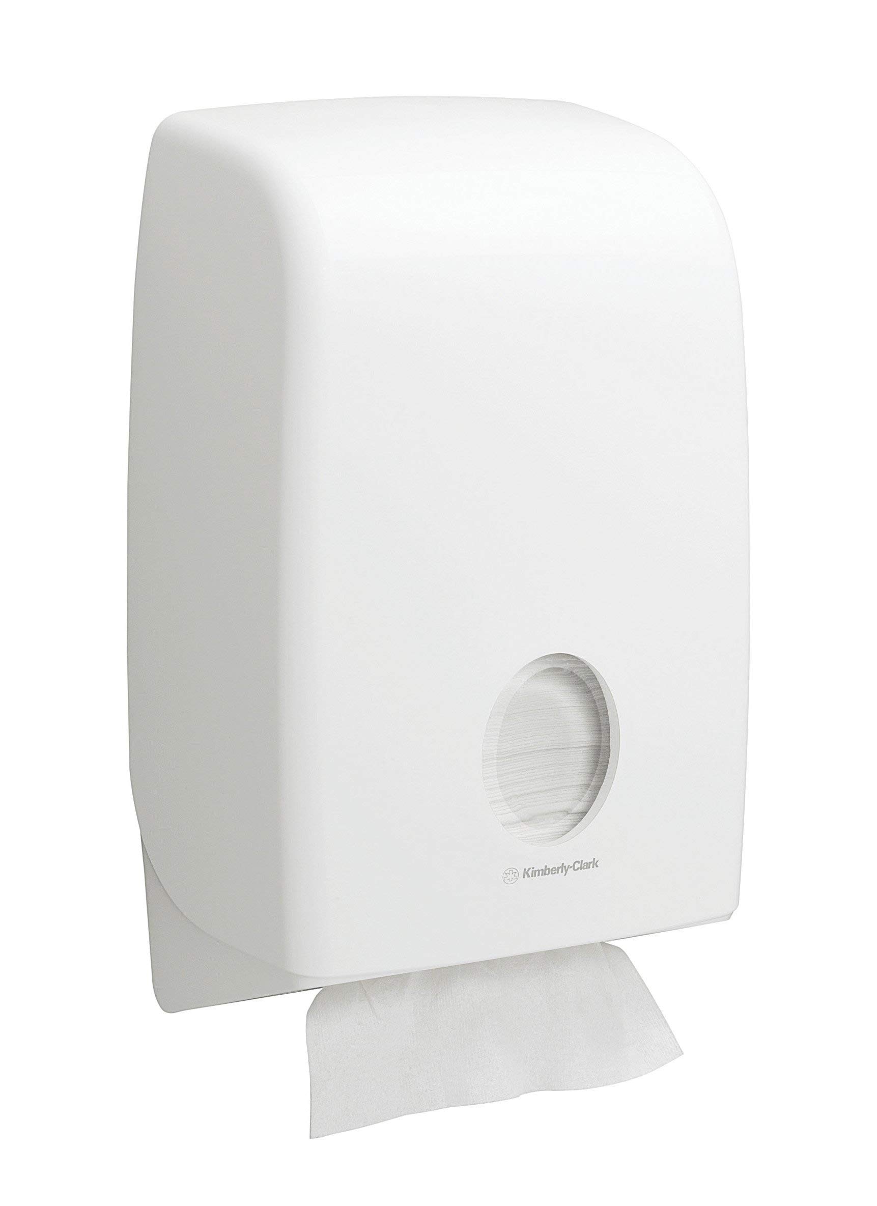 Aquarius Folded Hand Towel Dispenser - 1 x White Paper Towel Dispenser, Model-Nr. 6945