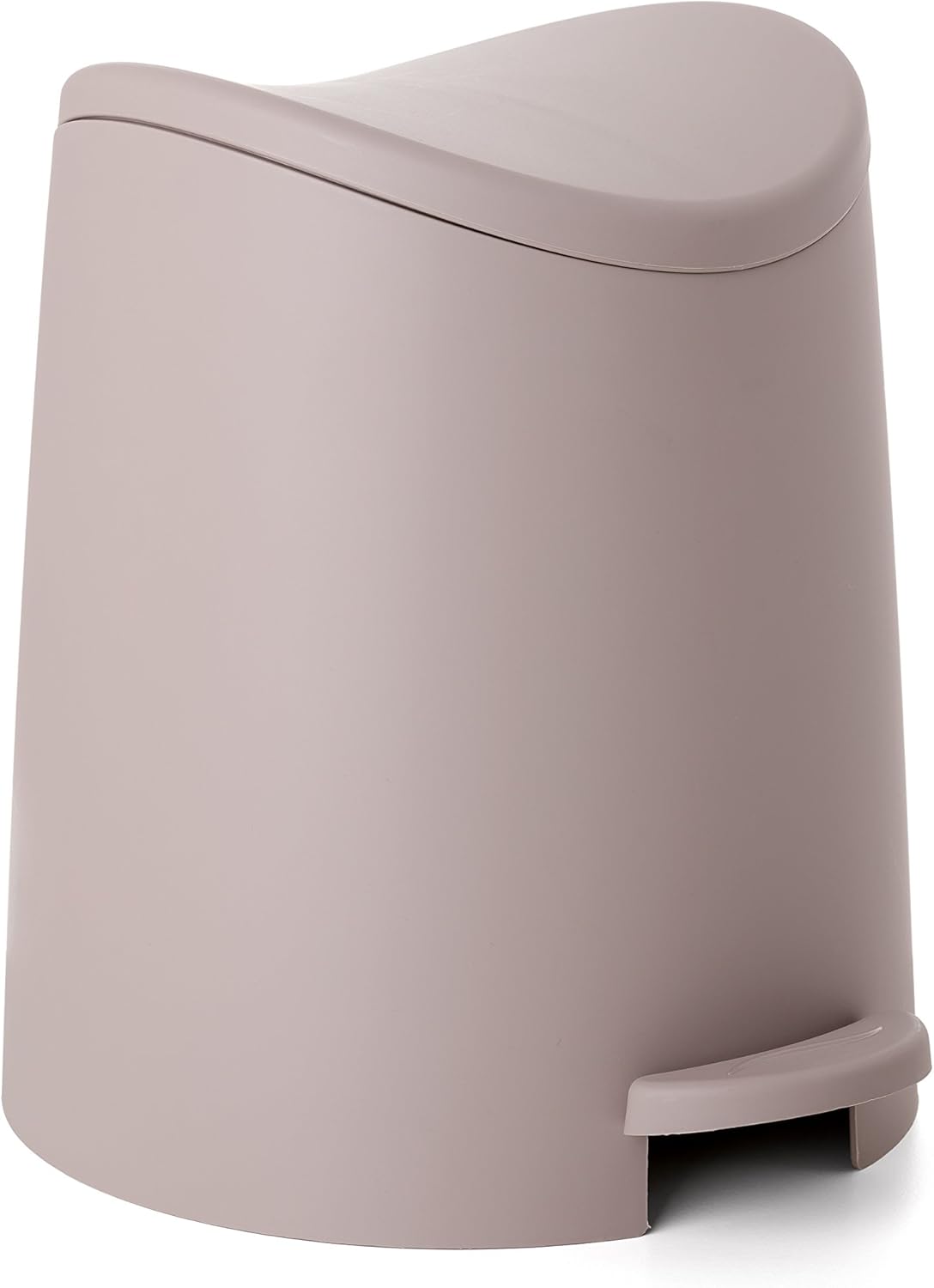 TATAY Standard Bathroom Pedal Bin, 3L, Polypropylene, Grey, One Size