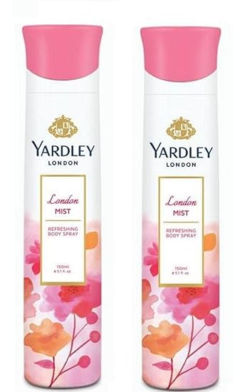 Yardley London Mist Deodorant For Women 150-ML (Pack of 2)