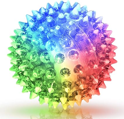 flashing bouncy ball