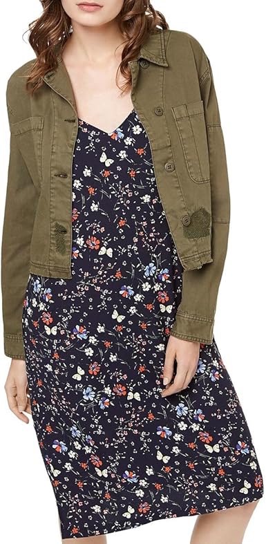 distressed military jacket