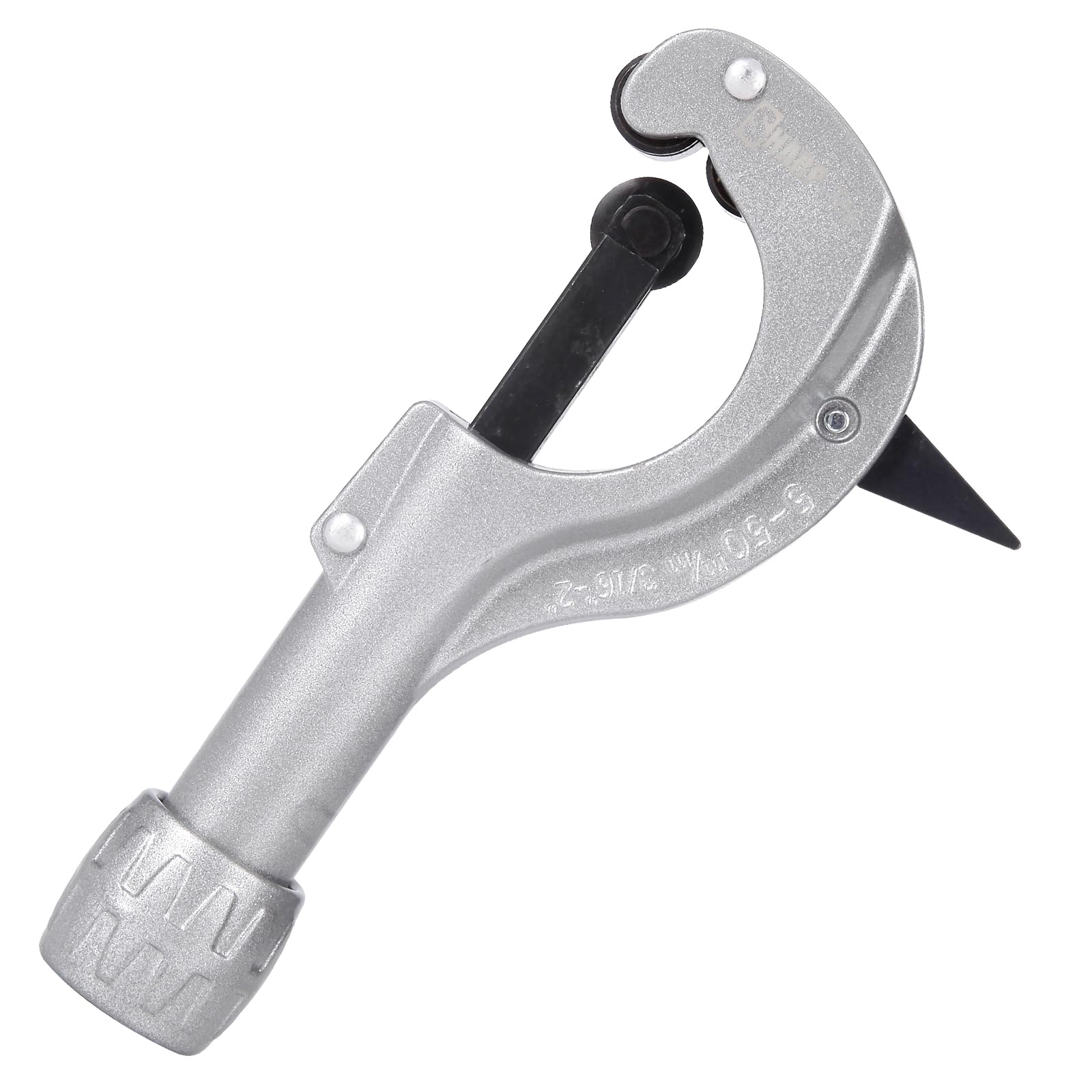 Sharp-tec 5-50mm Pipe Cutter, Adjustable Tube Cutter with Aluminum Alloy Body, Heavy-Duty Pipe Cutting Tool with Blade for deburring for Copper, Brass, PVC, Aluminum