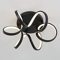 artika Swirl Ribbon 28W LED Modern Flush Mount