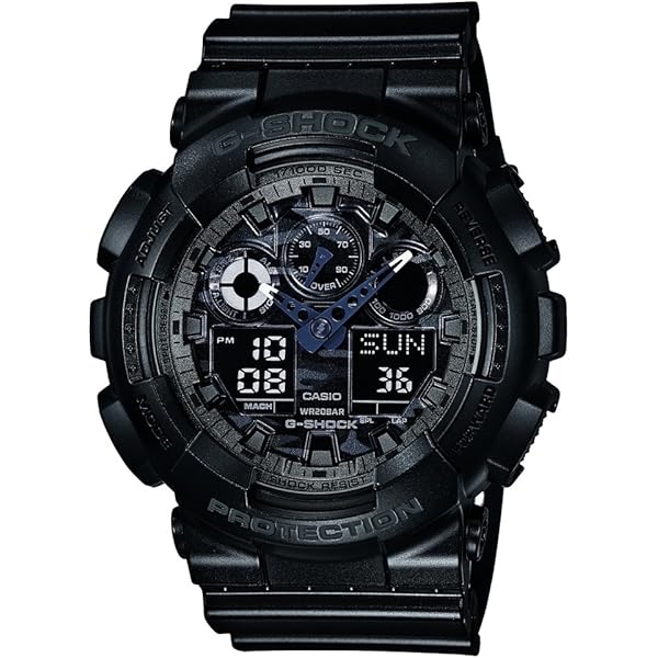 Casio Men's G-Shock GA400-1B Black Resin Japanese Quartz