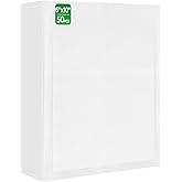 Vacuum Sealer Bags,50 PCS 6"×10" Textured Vacuum Sealing Bags,Commercial Grade, BPA Free, Heavy Duty,Great for Food Storage Meal Prep or Sous Vide Cooking.