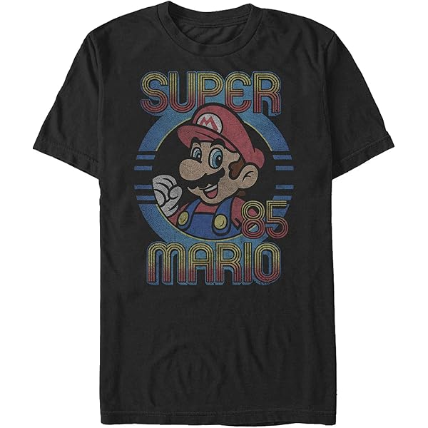 Amazon.com: Men's Nintendo Super Mario Bros. U Deluxe T