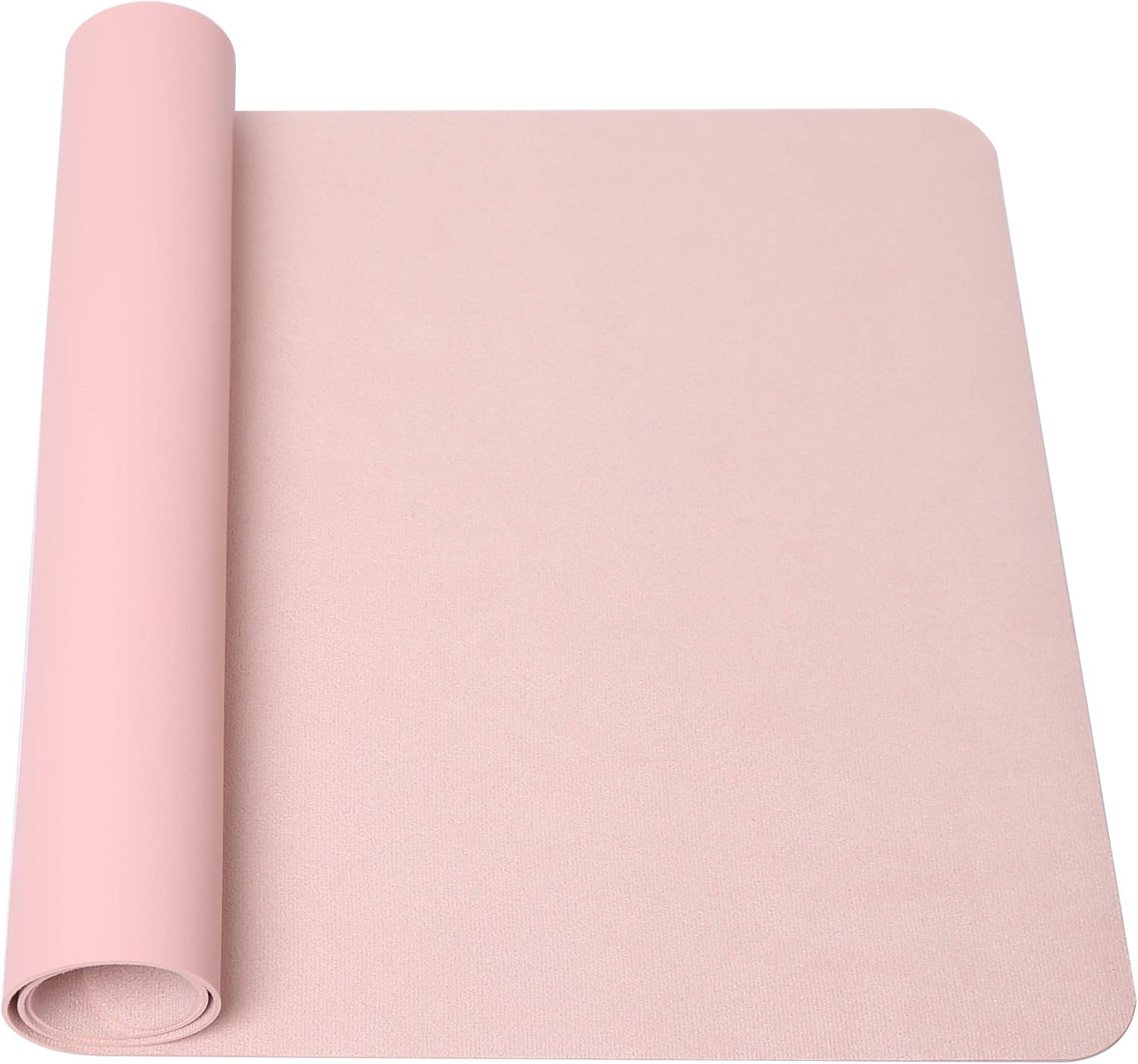 Writing Desk Pad Protector, YSAGi Anti-Slip Thin Mousepad for Computers, Office Desk Accessories Laptop Waterproof Desk Protector for Office Decor and Home (Pink, 35.4" x 17") : Office Products