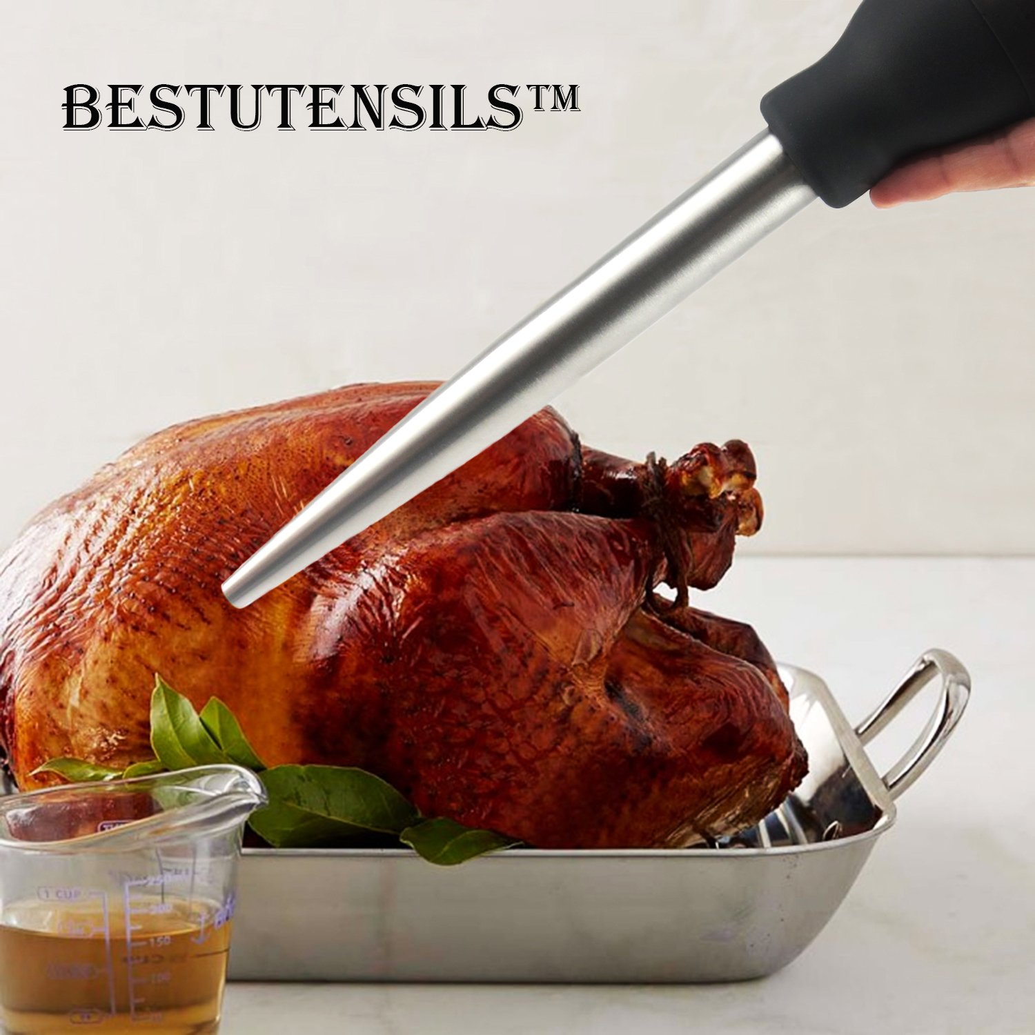 Best Utensils Stainless Steel Turkey Baster Commerical Grade Quality