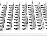 EyeEnvy Express Lash Extensions Cluster Lashes D Curl 15mm Faux Mink Volume view 3