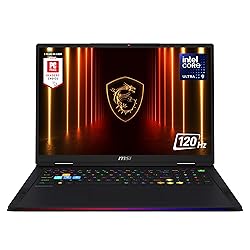 MSI Raider 18 HX AI 18” 120Hz UHD+ Gaming