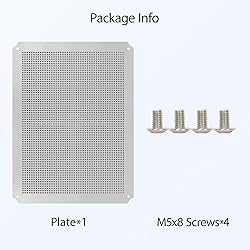 LeMotech Mounting Plate for Junction Box, ABS