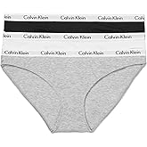Calvin Klein Women's Carousel Logo Cotton Stretch Bikini Panties, 3 Pack