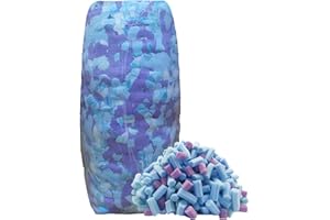 YTAYPP 5 LBS Shredded Memory Foam Fill, Comfortable and Soft Bean Bag Stuffing, Fluffy Bean Bag Filler for Beanbag, Dog Bed, Various Pillows, Couch Cushion, Stuffed Animal