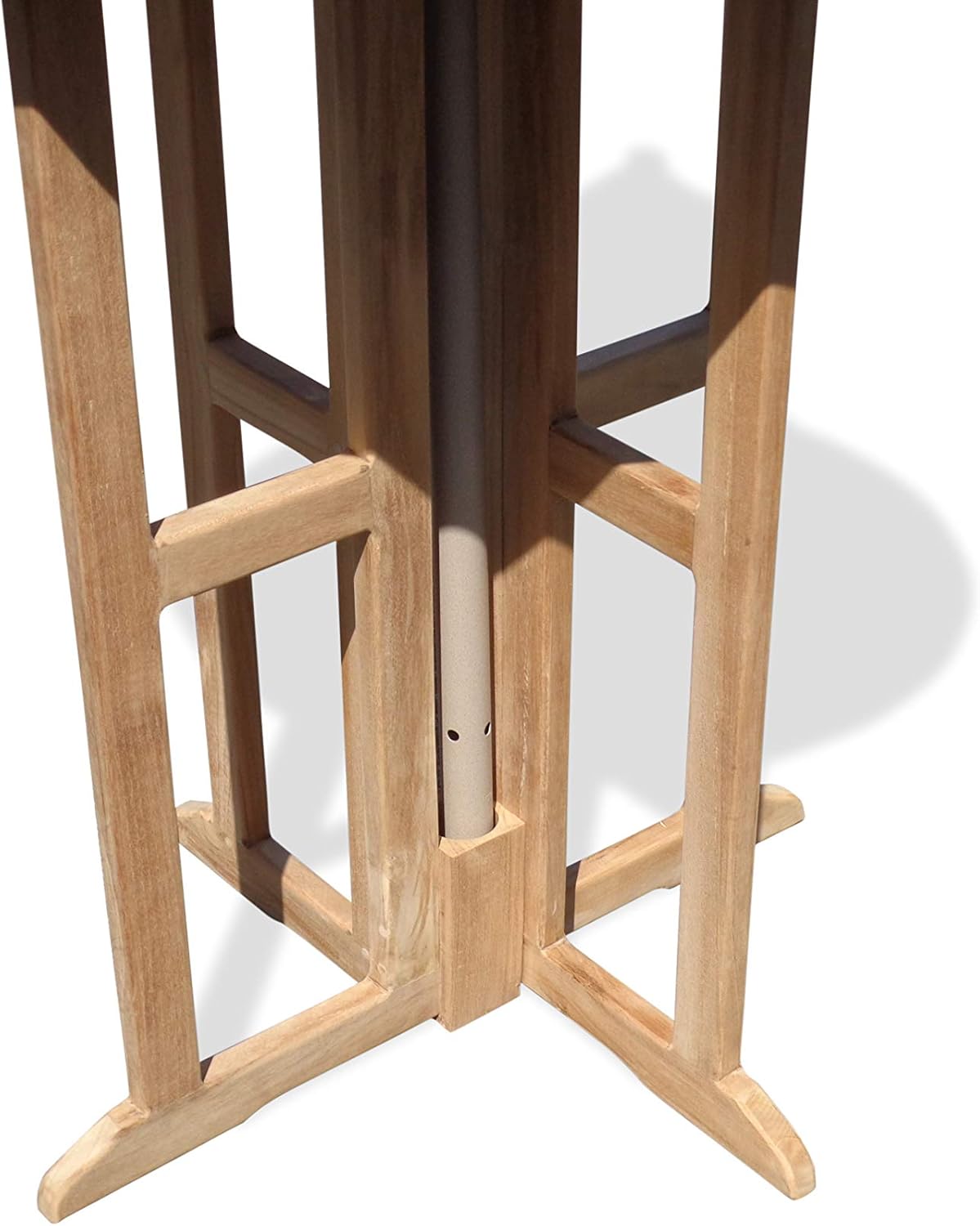 authentic teak furniture on Amazon Com Windsor S Premium Grade A Teak Nassau 27 Square Dropleaf Bar Table Use With 1 Leaf Up Or 2 Makes 2 Different Tables 65lbs 43 H World S Best Outdoor Furniture Teak Lasts A Lifetime Assembled Kitchen