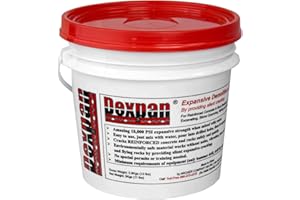 Dexpan Expansive Demolition Grout 11 Lb. Bucket for Rock Breaking, Concrete Cutting, Excavating. Alternative to Demolition Jack Hammer Breaker, Jackhammer, Concrete Saw, Rock Drill (Type 1, 77-104° F)