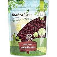 Food To Live Pitted Prunes - 2 Pounds Whole Dried Plums, Unsulfured & Unsweetened