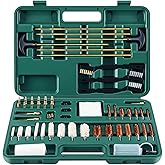 Bore Baby Gun Cleaning Kit Universal Supplies for Hunting Rifle Handgun Shotgun & Pistol with Portable Carrying Case to Effec