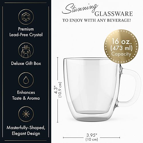 16oz coffee mugs GrandTies | 16oz Insulated Coffee Mugs with Sliding Lid