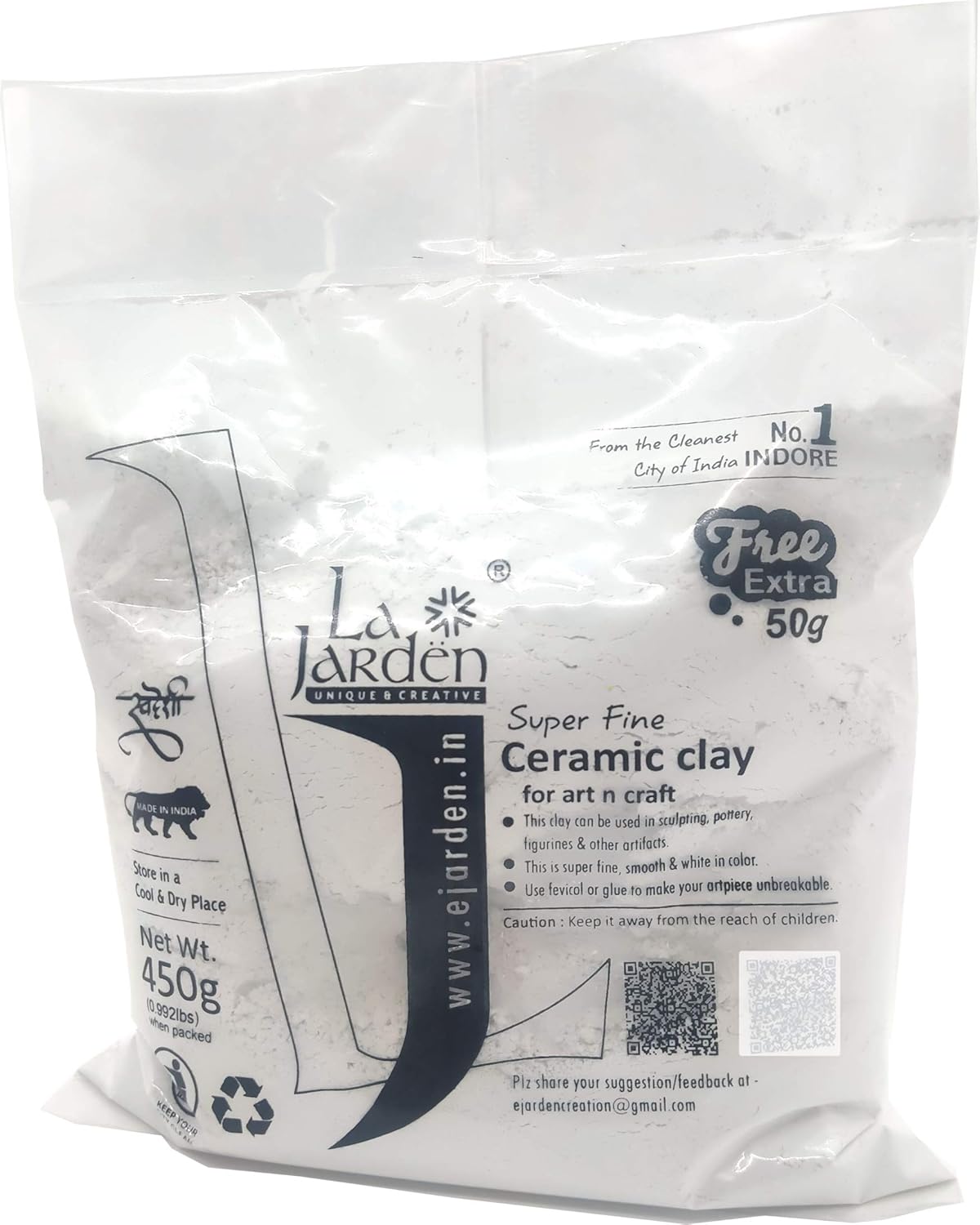 La Jarden Professional Ceramic Clay Powder for Art n Craft, Sculpting