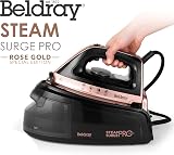 Beldray Steam Station Iron 2400W Detachable 1.2L Rose Gold BEL01137-150 view 3