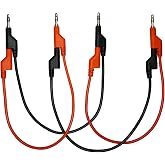 AST Labs Test Lead [12"] Banana Plug Male Stackable to Banana Plug (2-sets)