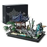 Nifeliz Chinese Garden Building Set, Aesthetic Model Building Set for Display in The Home or Office, an Ideal Gift Idea for G