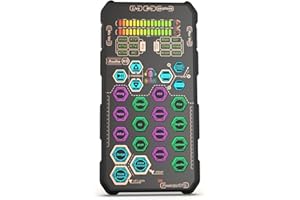 XUMIUZIY K9 Sound Card Audio Mixer, 6 Singing Modes 6 Voice Effects with Noise Reduction Ducking, for Live Streaming Podcasti